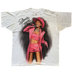 Shania Twain Handmade Airbrush Tee XL