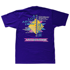 Alan Jackson Deadstock Purple A Lot About Livin' Tee Size L