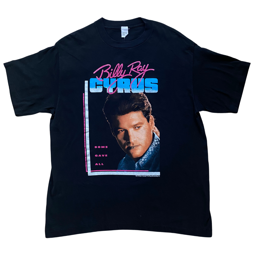 BILLY RAY top CYRUS 1995 REDNECK HEAVEN TOUR T-SHIRT