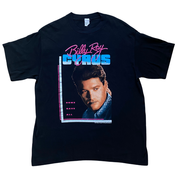 Billy Ray Cyrus 1992 Some Gave All Tee Size XL