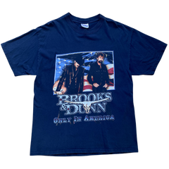 Brooks & Dunn Only In America Tee Size L