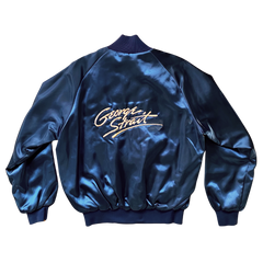 George Strait Deadstock Dark Blue Tour Jacket Size L