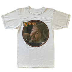 Kenny Rogers Deadstock Contrast Stitch 1980 Tee Size XS-S