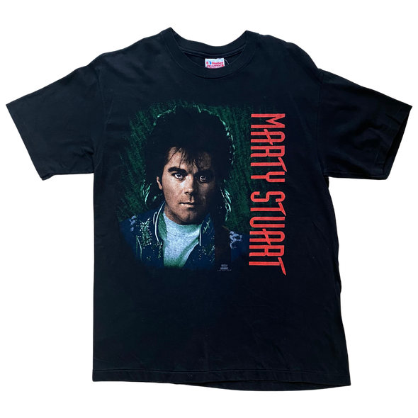 Marty Stuart 1992 Portrait Tee Size L