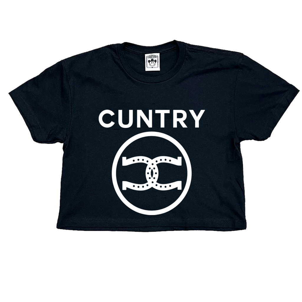 CUNTRY Ladies Crop Top